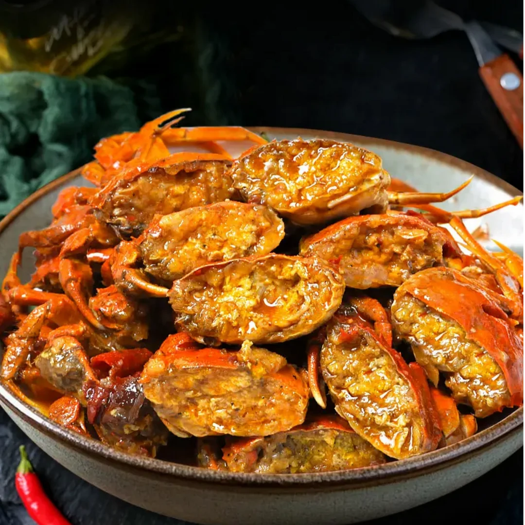 【香辣蟹15只】10只送5只 1.4-1.7两香辣美味