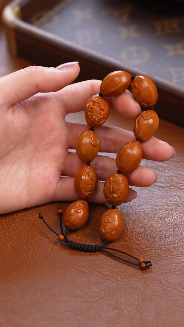 手串/手链橄榄核荷花