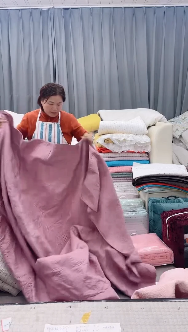 棉2.5*2.5橡皮红水洗棉出口