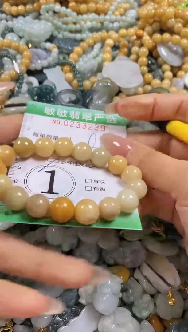 翡翠未镶嵌颈饰闪购0233239多样性发其一