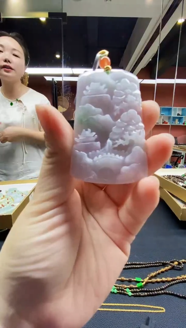 颈饰未镶嵌翡翠翡翠吊坠