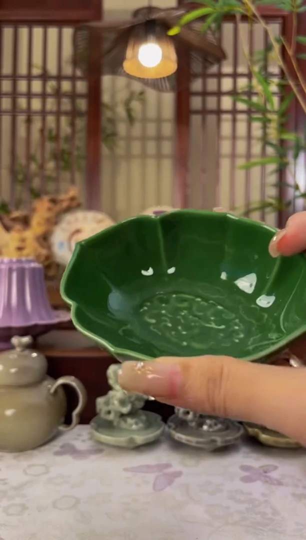 绿色小茶船船船船mini