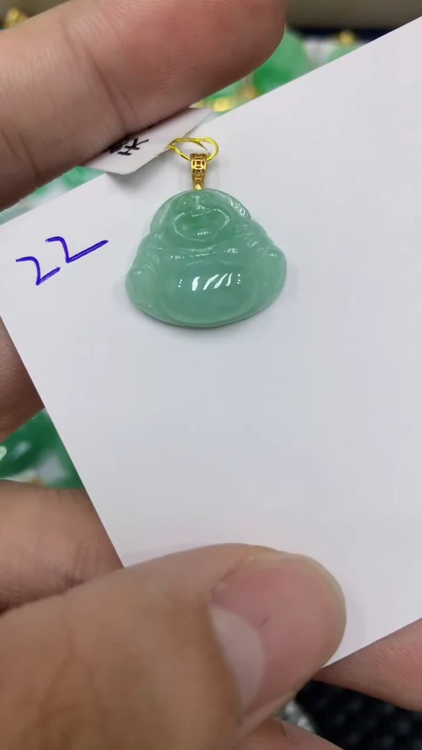 颈饰未镶嵌翡翠缅甸A货翡翠