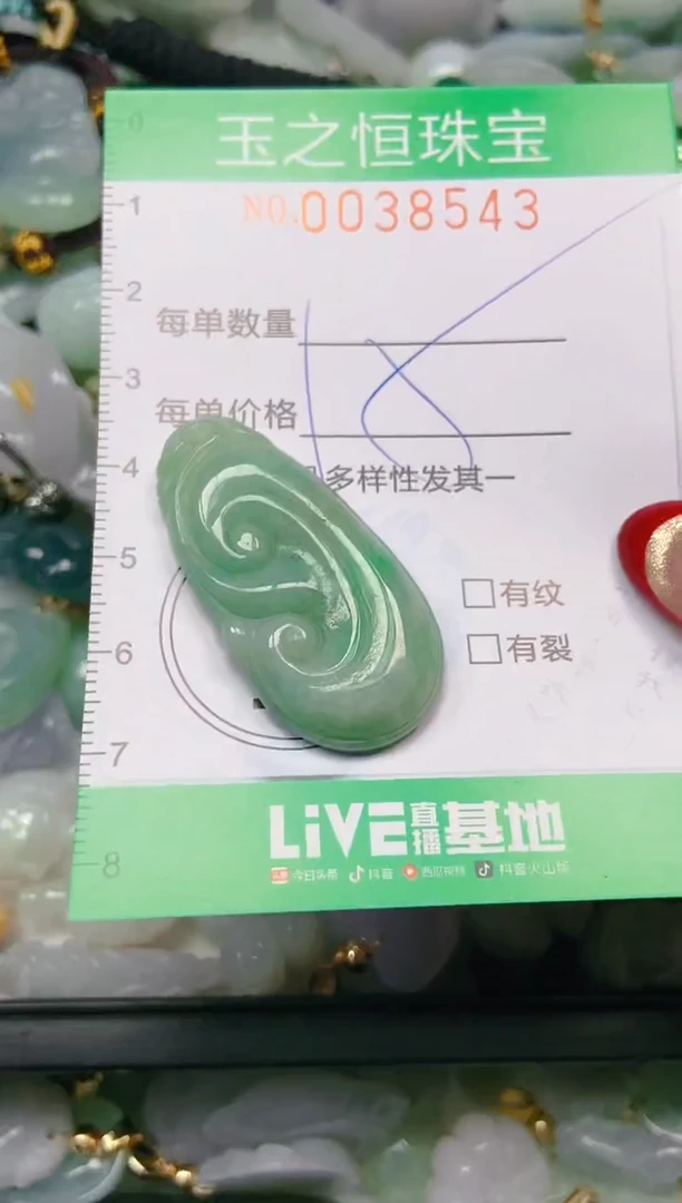 【闪购商品】翡翠颈饰未镶嵌闪购0038543