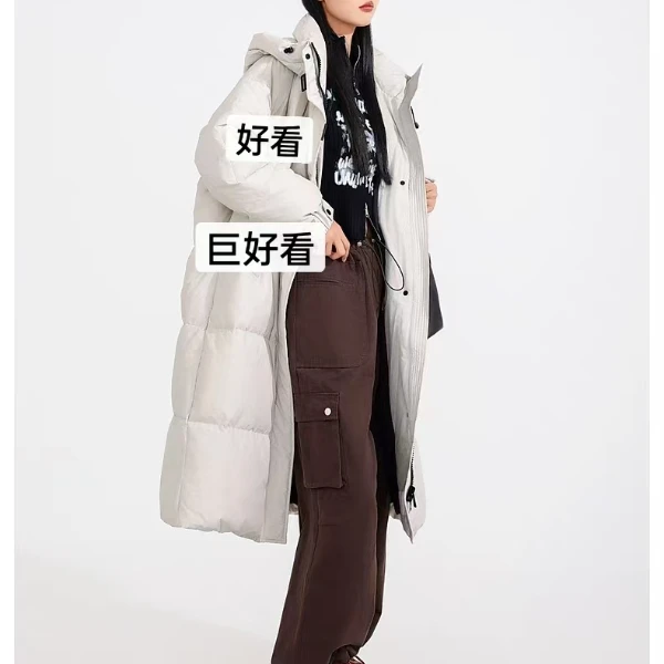 长款服女2024冬季大牌新款过膝加厚外套958