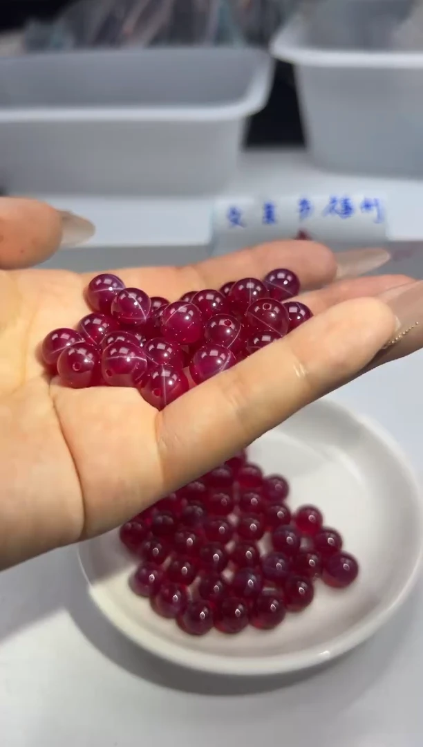 未镶嵌颈饰红宝石石x292红宝石10mm*1颗