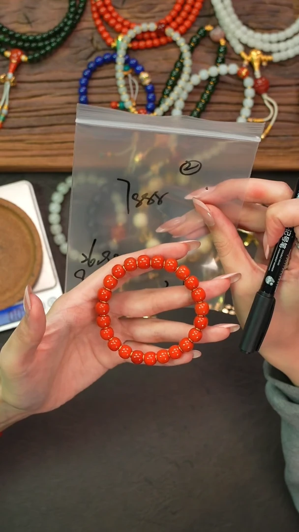 未镶嵌手串南红玛瑙星****9遇见匠心品质回血