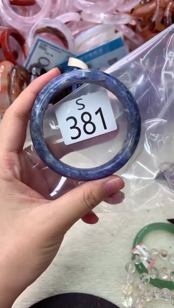 未镶嵌手镯水晶?****?S381-60