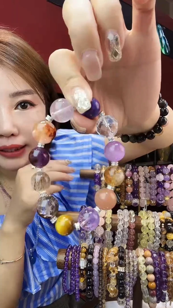 水晶手链未镶嵌多宝手串