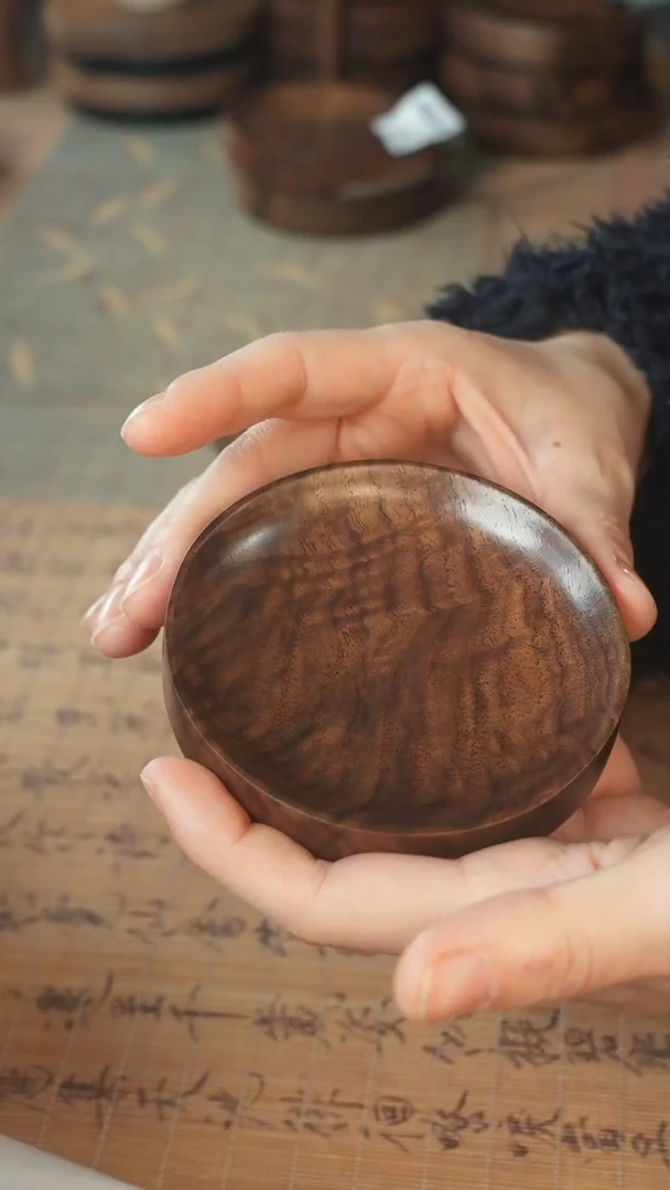 北美黑胡桃木茶盘423