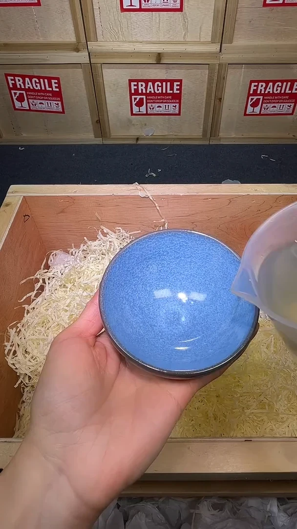 茶盏茶盏主人杯天青蓝冰花