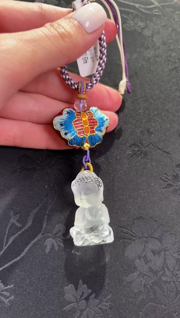 未镶嵌车挂水晶水晶宝宝佛挂件