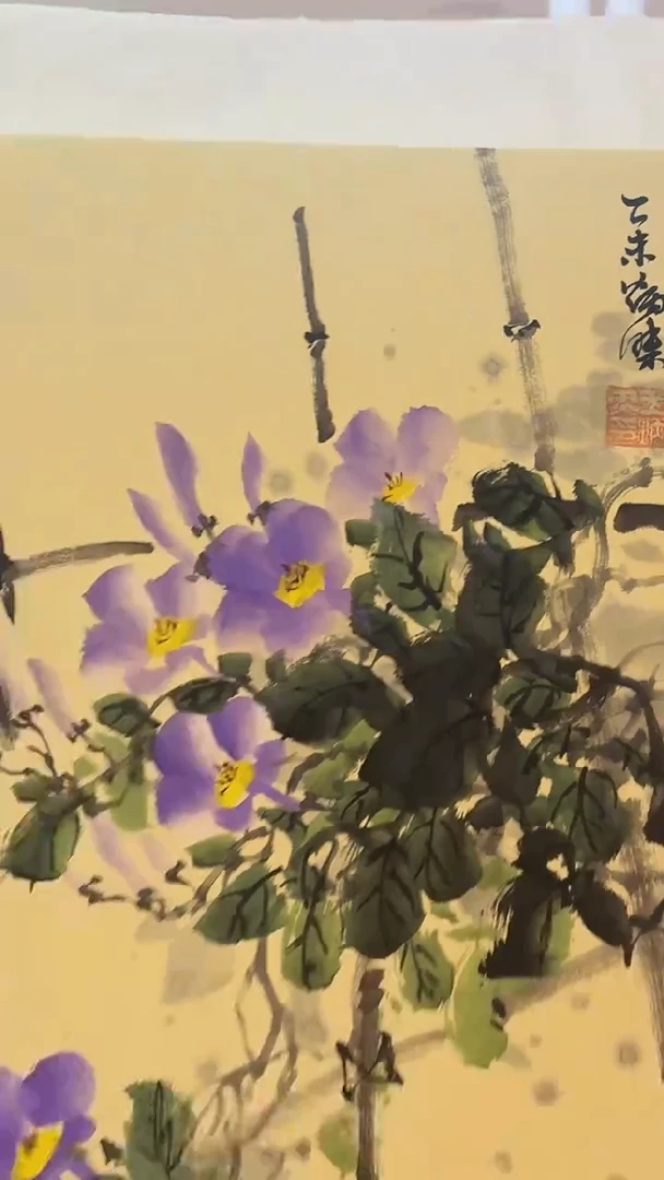 国画王炳杰手绘绘画作品7-13