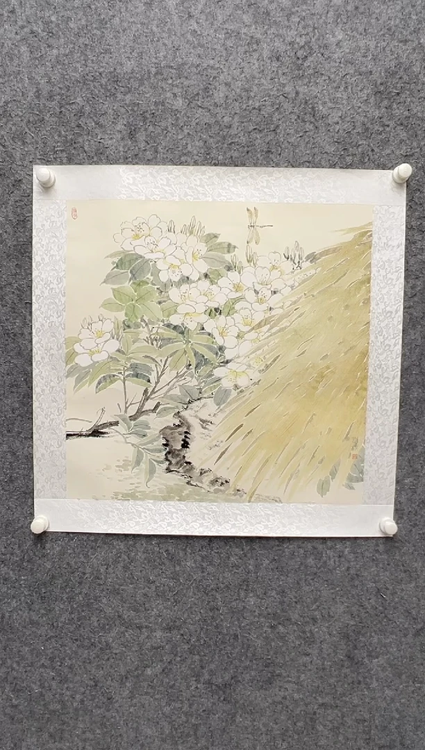 国画邹训精-4平尺-国画作品