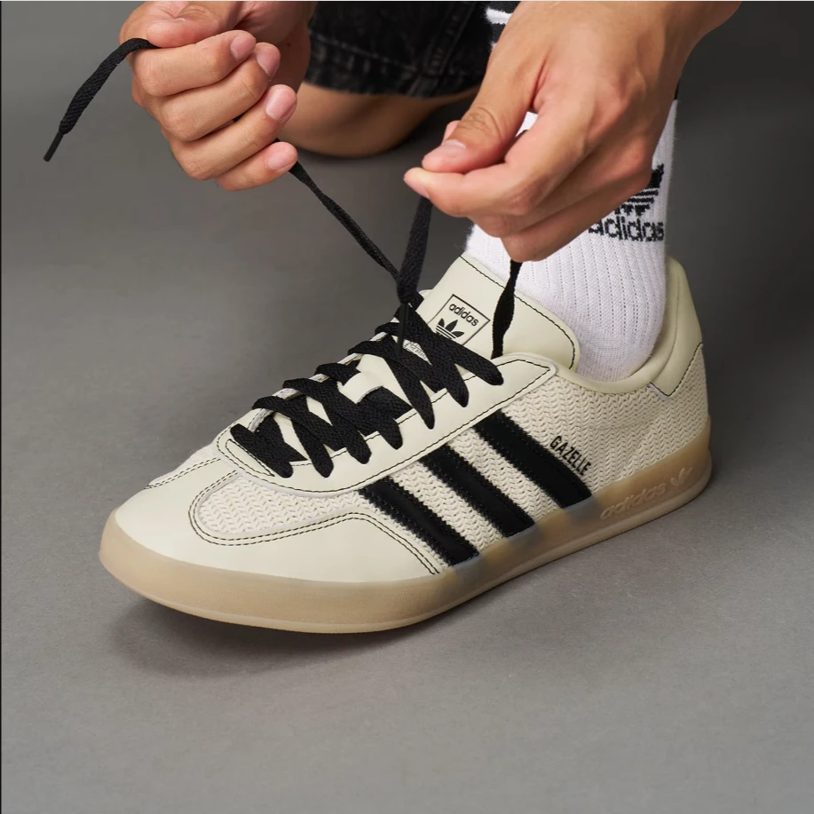 阿迪达斯GAZELLE INDOOR SHOES 经典运动鞋德训鞋「T头鞋」JQ7083