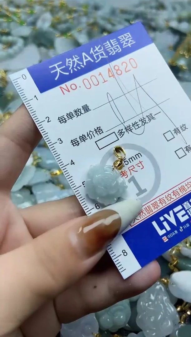 【闪购商品】翡翠颈饰未镶嵌天然A货翡翠