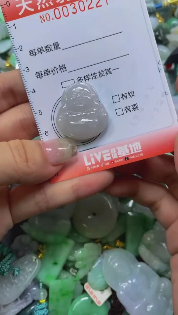 翡翠未镶嵌颈饰闪购0030227