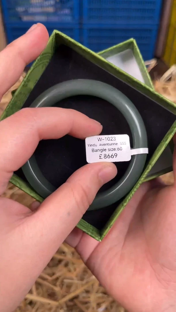 未镶嵌手镯石英质玉W1023