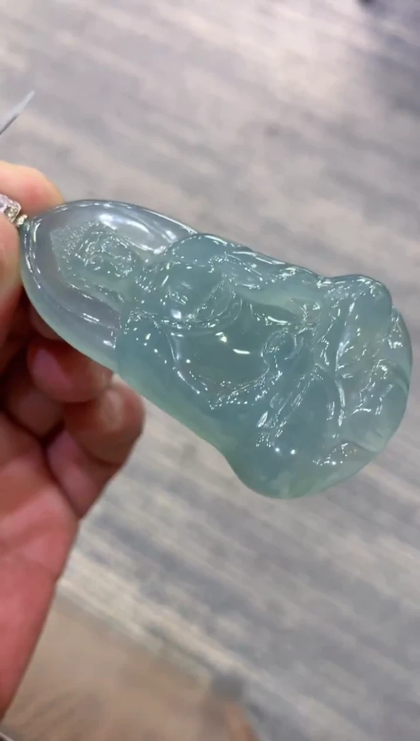 颈饰未镶嵌翡翠天然A货翡翠