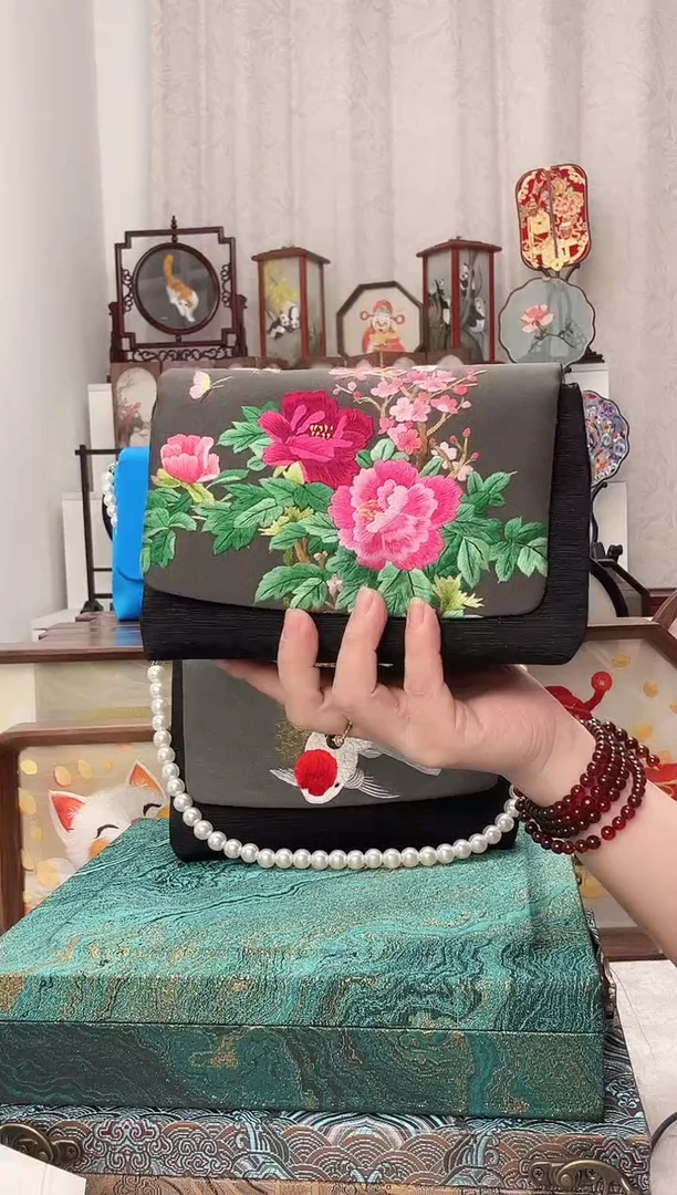 扇子苏州作品手工豆腐包