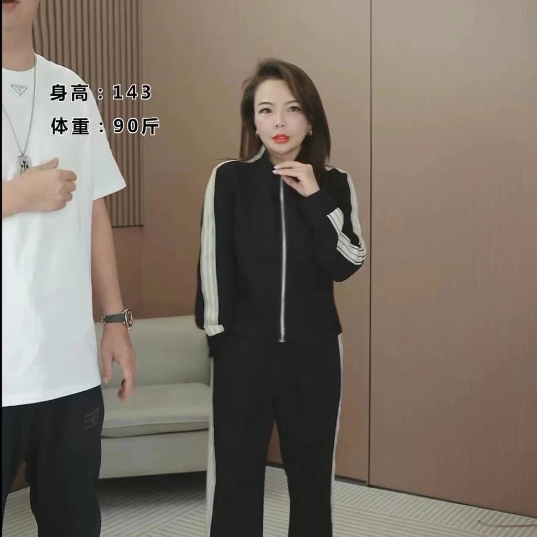 高品质。小个子休闲运动服套装女春秋时尚入冬显瘦气质两件套