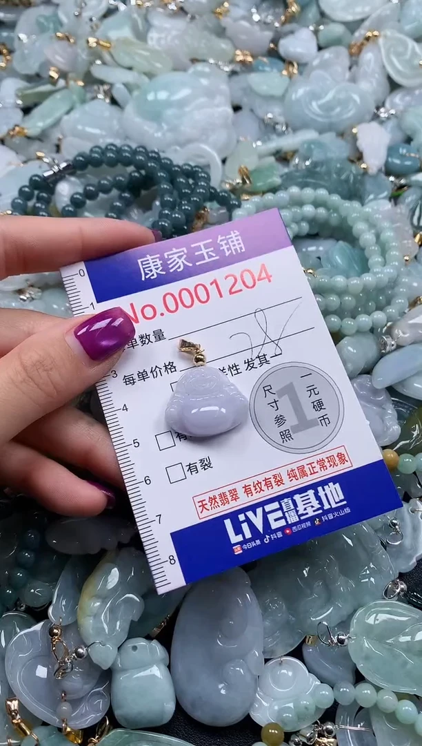 颈饰未镶嵌翡翠1204