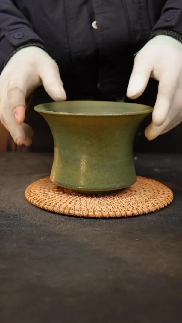 【闪购商品】瓷片泥泥手工花盆