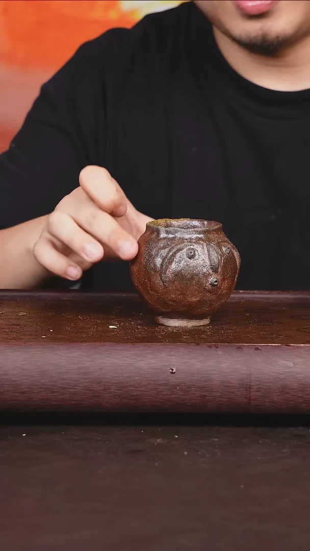 茶壶紫砂柴烧 杯