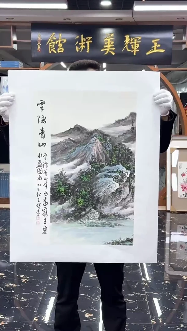 国画国画绘画山水花鸟
