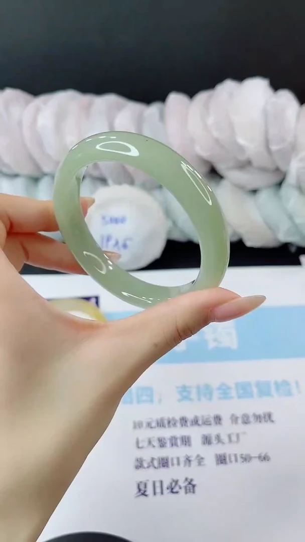 未镶嵌手镯石英质玉多样性发货L200-63