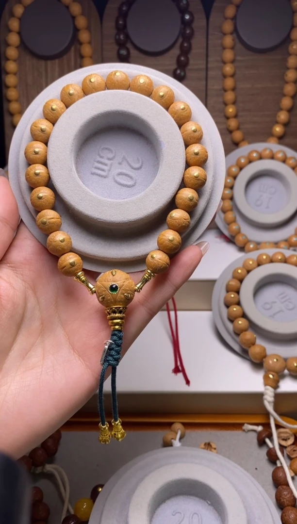 吊坠凤眼菩提妄****色11加铜钉