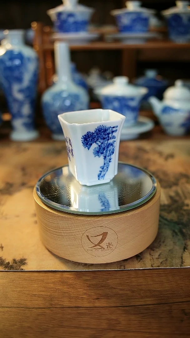 9景德镇手工手绘茶具