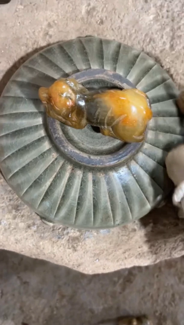 瓷片手工，手绘，陶瓷
