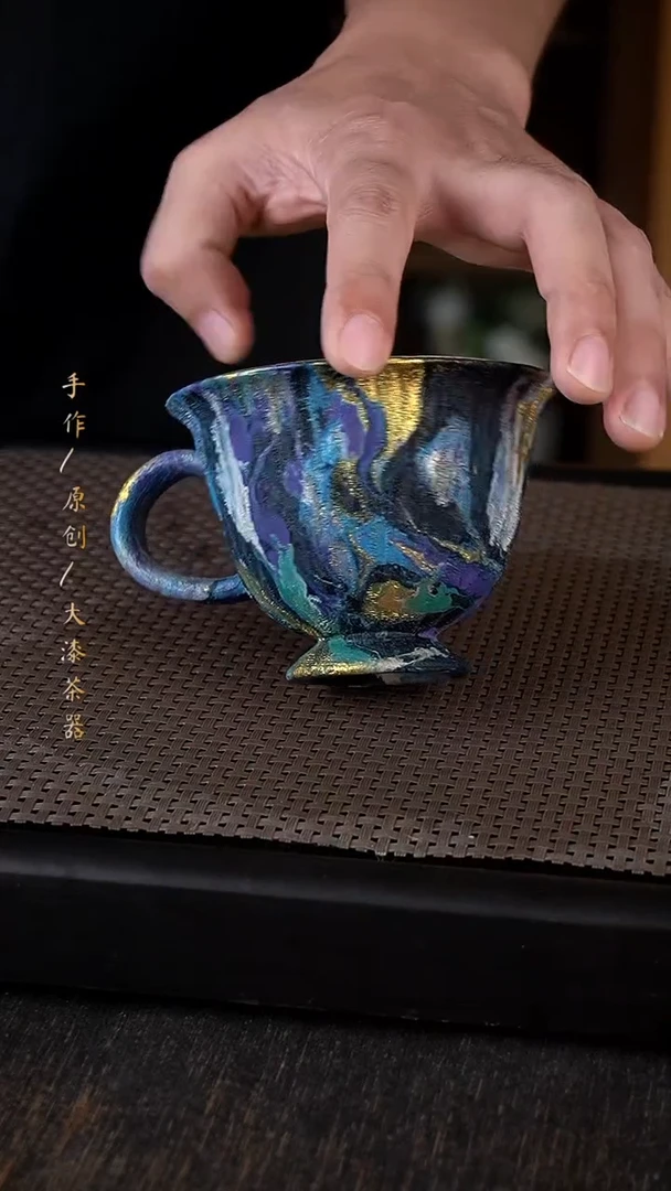 大漆咖啡杯347小康茶器