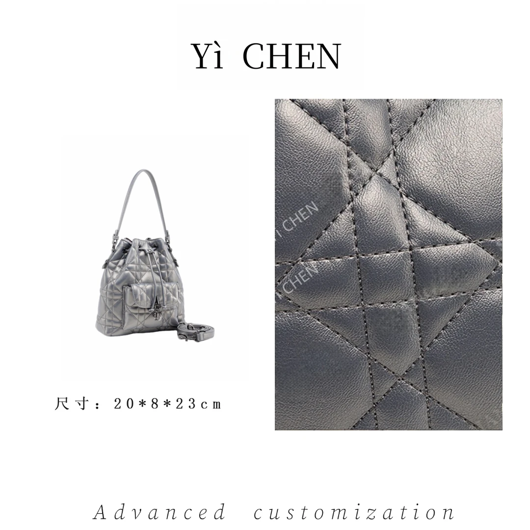 【Yì CHEN】QYX-9970-枪色简约时尚女士新款轻奢单肩斜跨包