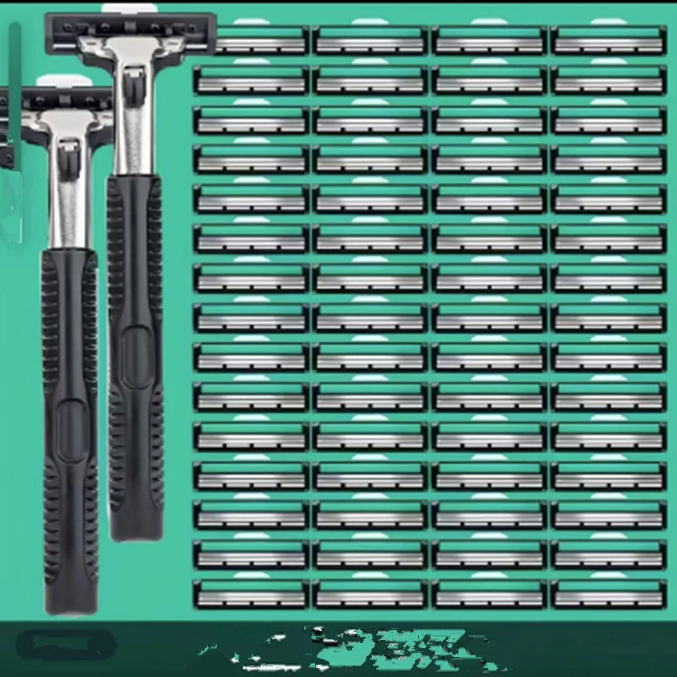 【畅销榜】德国刀片男士老式剃须刀刮脸刀双层剃胡刀刮毛刮刮胡子刀