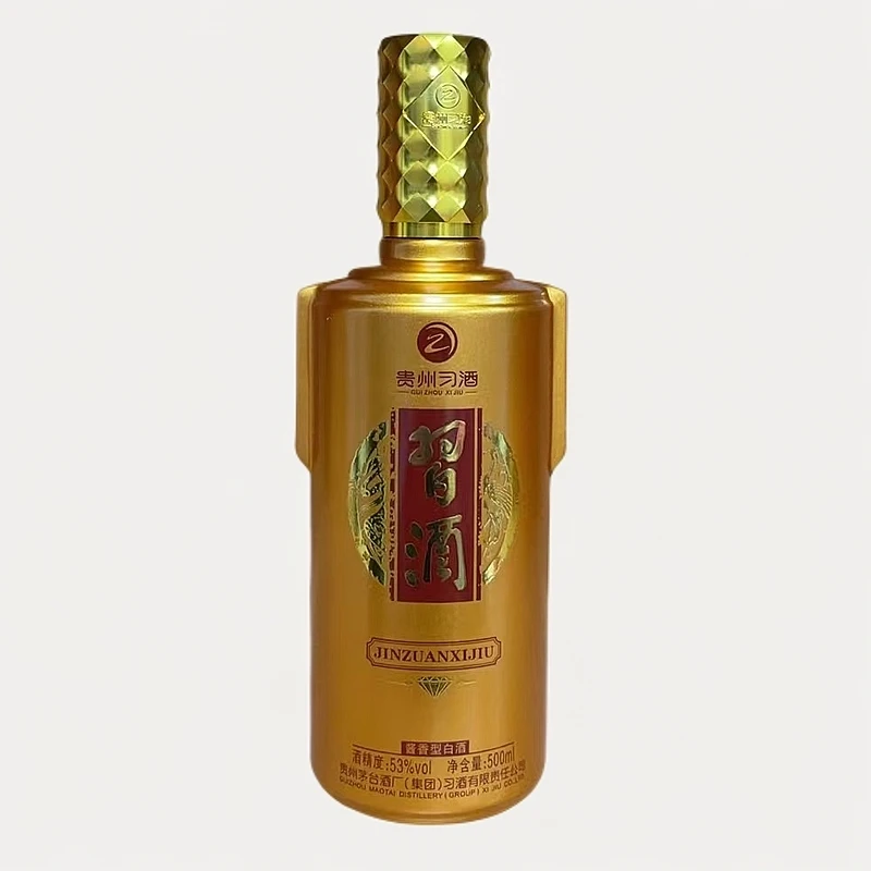习酒【2023】金钻习酒500ml光瓶品鉴 酱香型白酒单瓶装53度500ml