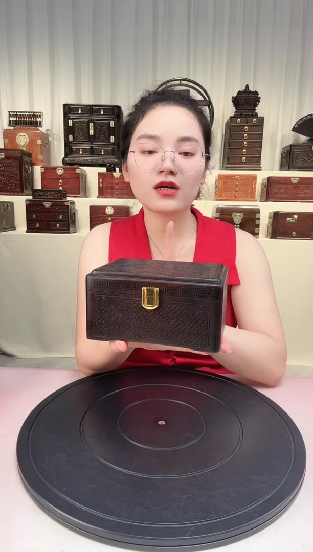 红酸枝木类成套家具花好月圆
