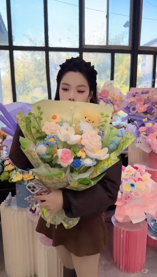 非遗手工定制花束，孤品清仓！