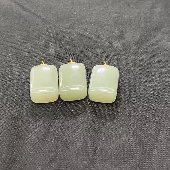 【老郑家】925银和田玉无事牌挂件  多样性发1件