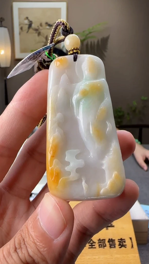 吊坠(不含链)未镶嵌翡翠AR@@60B7J14079