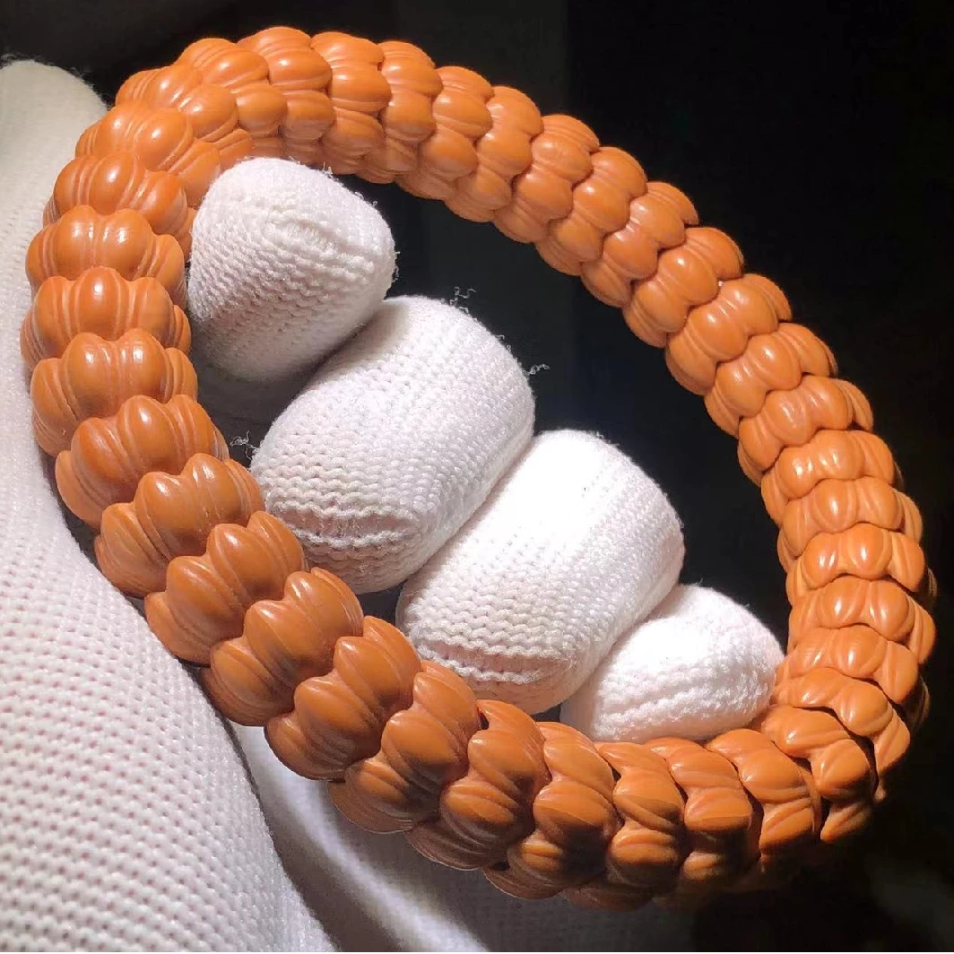 【久缘】精工猴头九转莲花手串小物件文玩