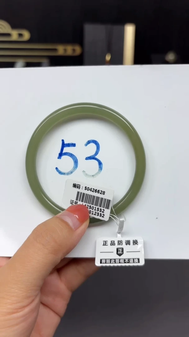 未镶嵌手镯和田玉6628