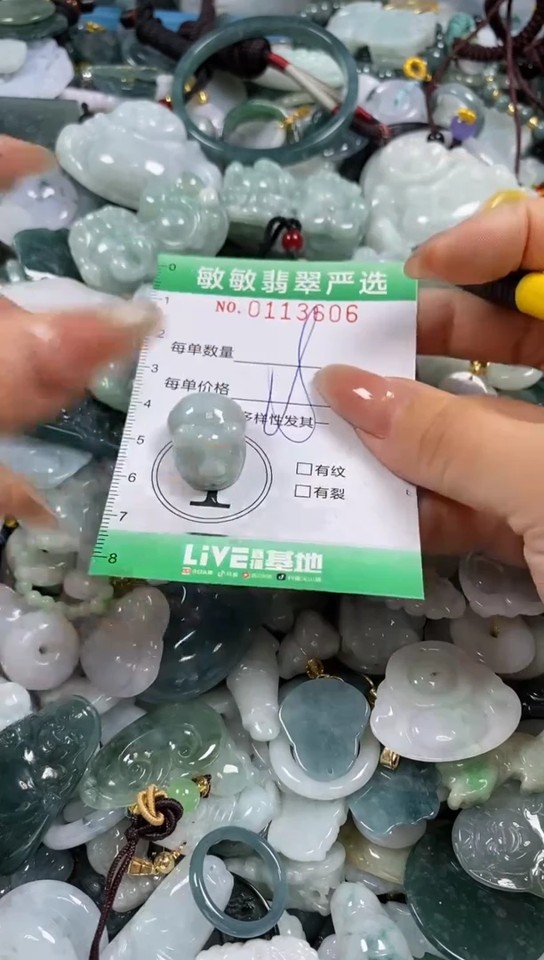 【闪购商品】翡翠颈饰未镶嵌闪购0113606