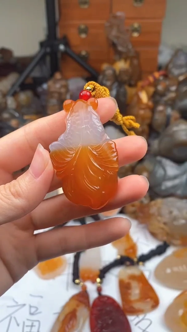 【闪购商品】玛瑙/玉髓颈饰未镶嵌AA