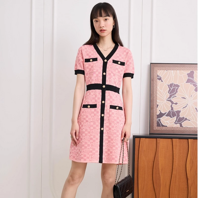 Goodland美地毛织连衣裙LC35206457