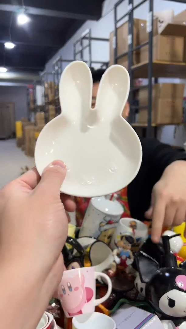 【闪购商品】杯小号白色米菲兔盘子