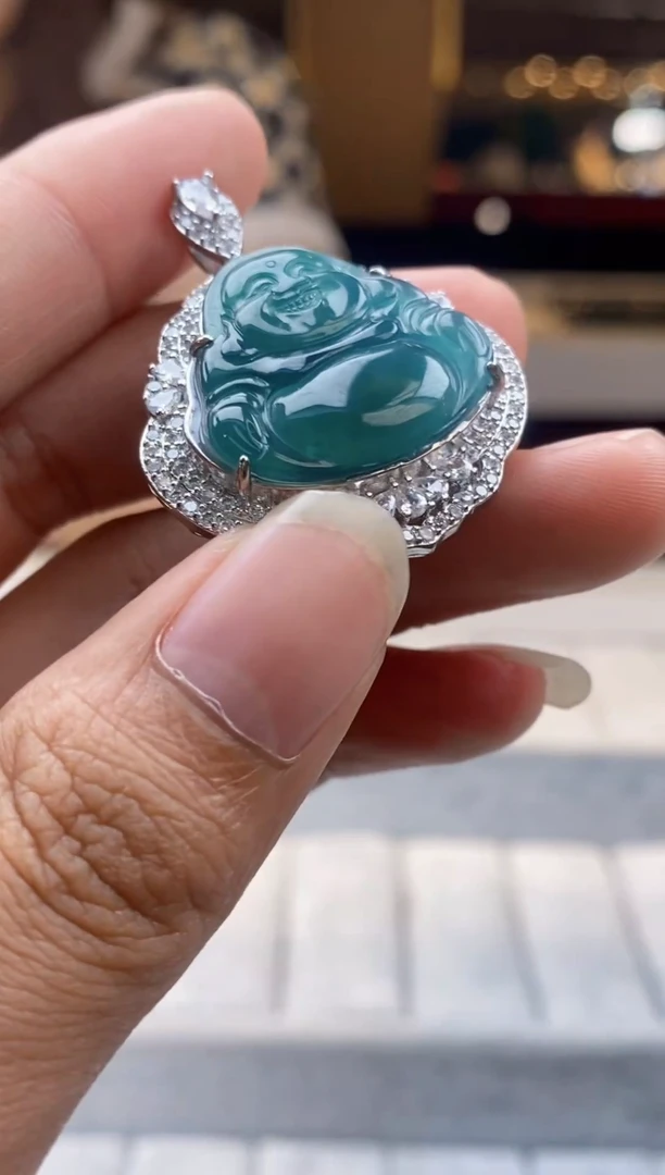 翡翠未镶嵌颈饰天然翡翠拍一发一多样性发货
