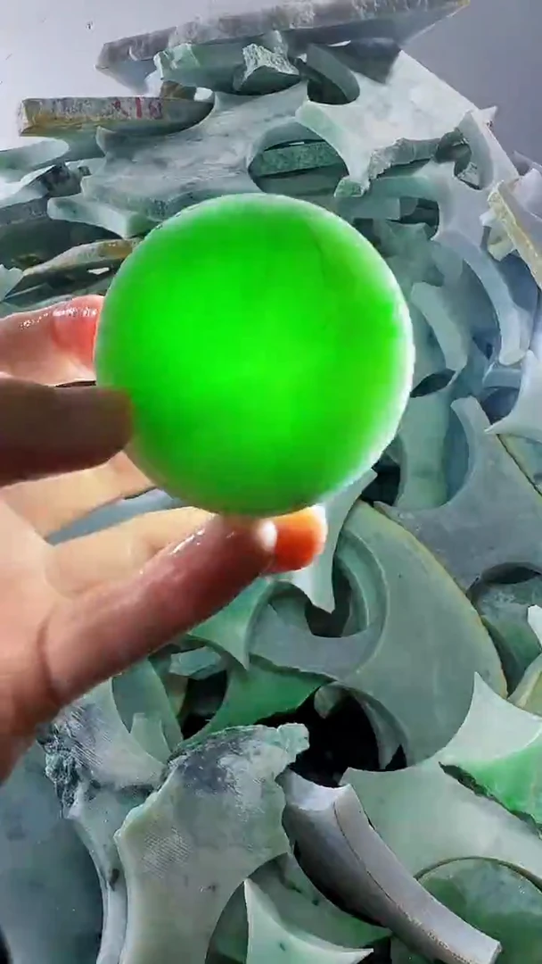 裸石翡翠缅甸翡翠A货文2524
