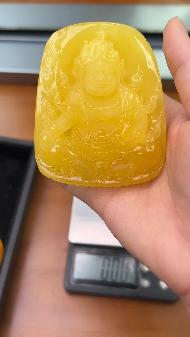 未镶嵌蜜蜡裸石t**s蜜蜡吊坠